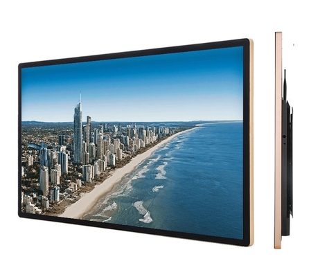 Duvara Montaj İnteraktif LCD Dokunmatik Ekran 55 İnç 65 İnç
