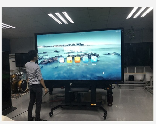 ODM 55 İnç LCD Dokunmatik Ekran Akıllı İnteraktif Elektronik Beyaz Tahta
