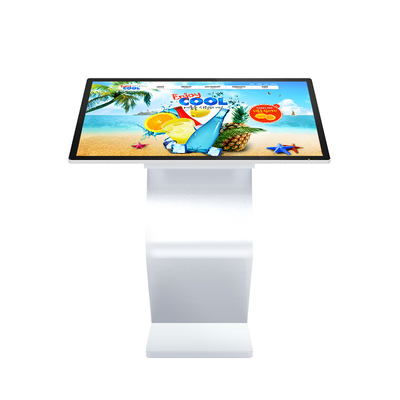 Kapalı Reklam Görüntülü Ekran LCD Dokunmatik Kiosk Zemin Ayakta