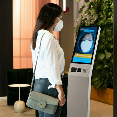 Dokunmatik Ekranlı LCD Kondansatörlü Pos Terminali Yazarkasa Kiosk Ödeme Hizmeti
