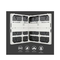 Pantalla 3d Led Ekran Dış Mekan Led Video Duvar P4 P5 Siyah Beyaz