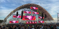 FCC Açık Hava Konseri DJ Sahnesi RGB Led Ekranlar, Etkinlikler İçin Arka Plan 5000nits