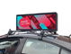 ODM Dış Arka Cam Araba Üst Led Ekran Ticari Taksi Reklam Ekranları 4mm