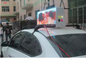 Alüminyum LED Araba Ekranı, 5000-6000cd Parlaklık Taksi Üstü Led işareti