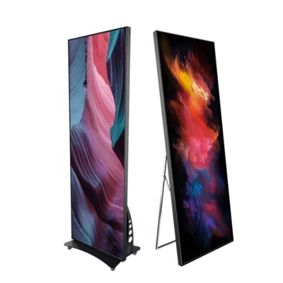 Dış Mekan Led Poster Video Ekranı Ayaklı Led Ekran 3mm 4mm