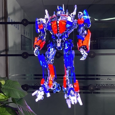 Dönen 3D projektör holografik fan pervanesi Led ekran