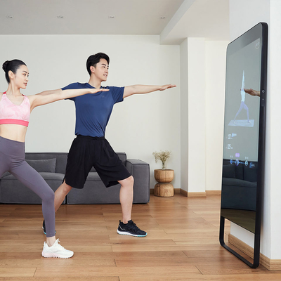 Spor İçin 700nits Parlaklık 55 İnç Egzersiz Akıllı Ayna
