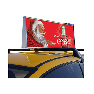 3.3mm Led Taksi Görüntülü Reklam Dış Mekan Benzersiz Video işareti