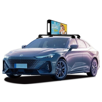 Çift Taraflı Mobil Araba Çatı Üstü Led Monitör Açık Su Geçirmez IP40