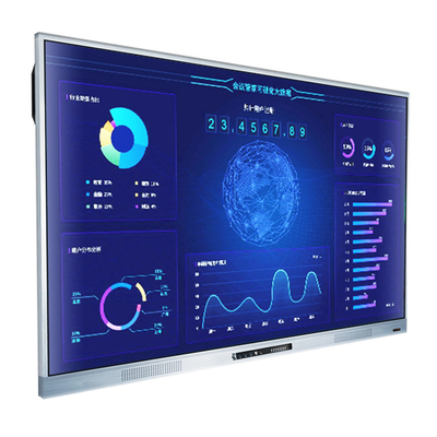 4k 65 İnç Ekran LCD İnteraktif Beyaz Tahta, Elektronik Sınıf Dijital Tahta